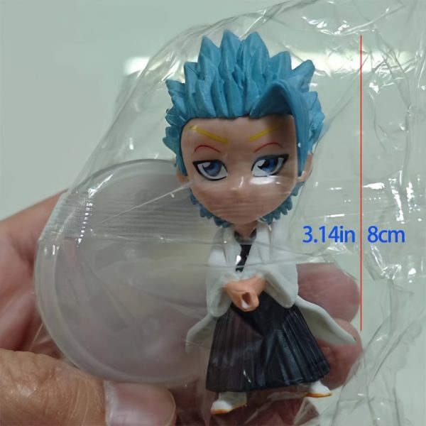 6PCS 8CM Anime BLEACH Death Action Figures - Ichigo Kurosaki Action Figure - Image 3