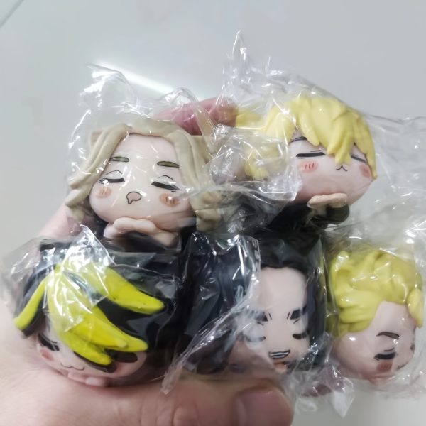 5pcs 5cm Kawaii cartoon cats Tokyo Revengers cats figure - Image 7