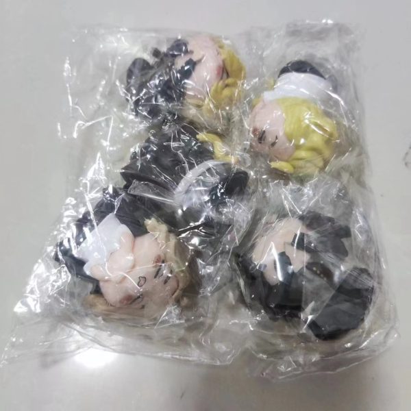 5pcs 5cm Kawaii cartoon cats Tokyo Revengers cats figure - Image 4