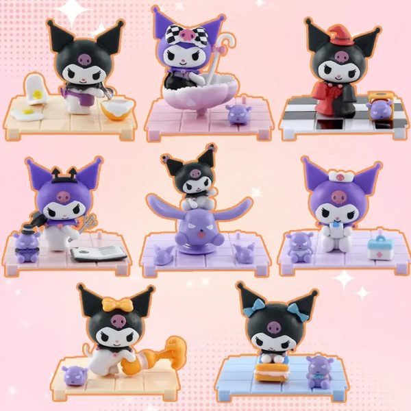 8pcs 6cm Sanrio Kuromi action figures set Doll Action Figura Model - Image 3