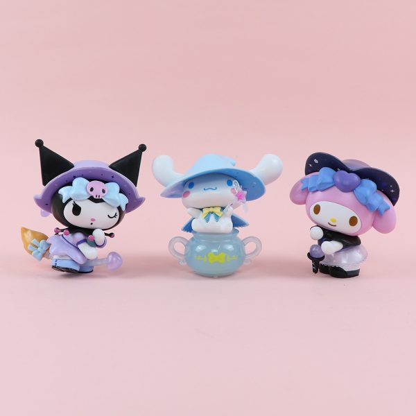 6pcs 8cm Sanrio Kuremirumimele figurines Magical Story Series Collectibles featuring Melody Figura - Image 9
