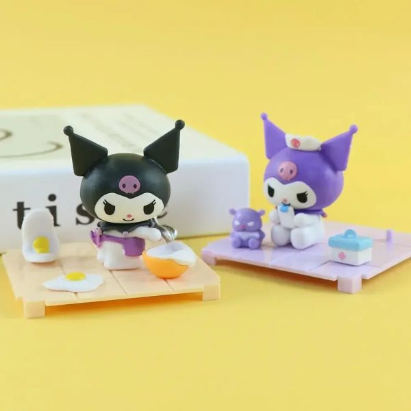 8pcs 6cm Sanrio Kuromi action figures set Doll Action Figura Model - Image 6
