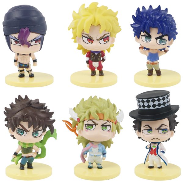 8cm JOJO Bizarre Adventure Peripheral Golden Wind Assassination JoJo's Bizarre Adventure collectible toy