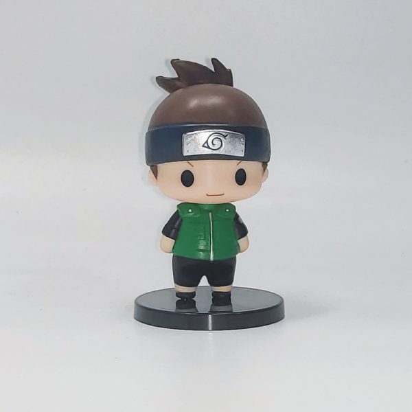6pcs 7cm Naruto action figures set Bean-Eyed Uzumaki Action Figura Chibi Hinata Hyuga Jiraiya action figure - Image 4