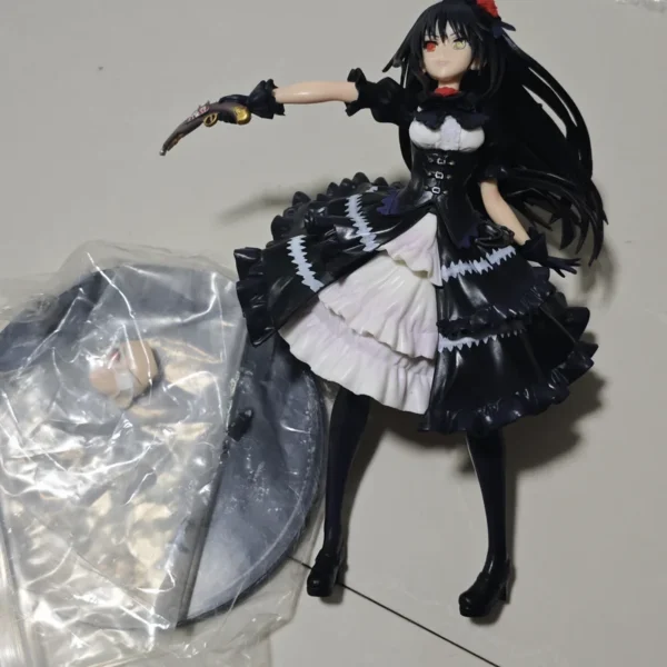 Date A Live Fujimi Bunko 30th Anniversary Edition Black-Clad Tokisaki Kurumi Boxed Figurine Model - Image 4