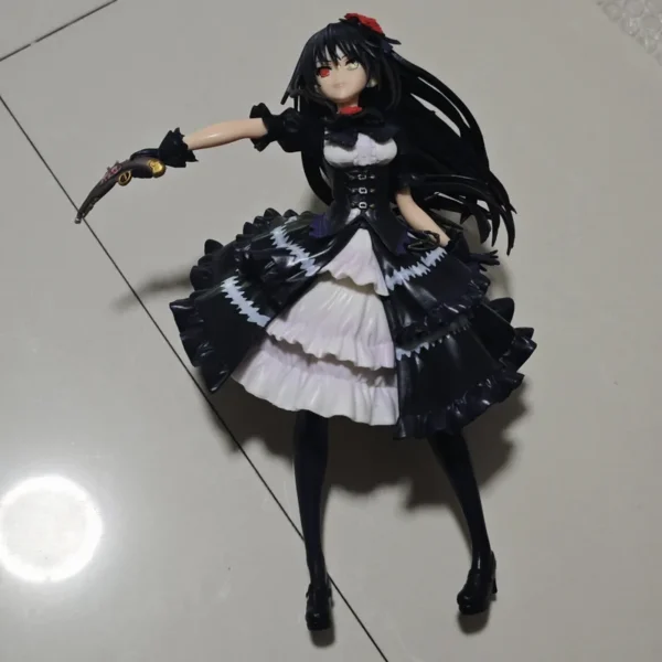 Date A Live Fujimi Bunko 30th Anniversary Edition Black-Clad Tokisaki Kurumi Boxed Figurine Model - Image 5