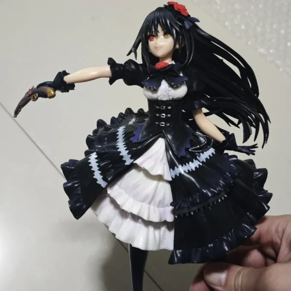 Date A Live Fujimi Bunko 30th Anniversary Edition Black-Clad Tokisaki Kurumi Boxed Figurine Model - Image 8