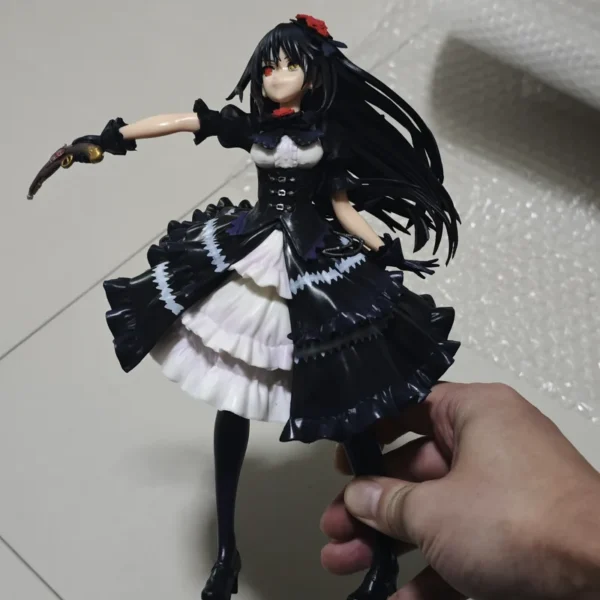 Date A Live Fujimi Bunko 30th Anniversary Edition Black-Clad Tokisaki Kurumi Boxed Figurine Model - Image 2