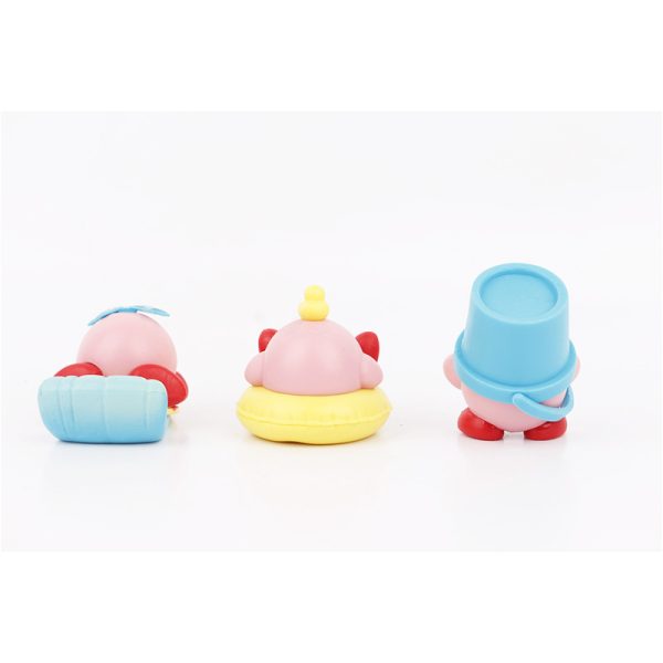 6pcs Kirby Generation 4 Game Kirby action figure collectible Kirby Dolls Cake Car-mounted Ornaments - Image 4