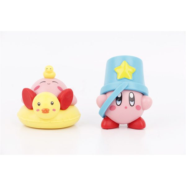 6pcs Kirby Generation 4 Game Kirby action figure collectible Kirby Dolls Cake Car-mounted Ornaments - Image 7