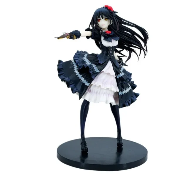 Date A Live Fujimi Bunko 30th Anniversary Edition Black-Clad Tokisaki Kurumi Boxed Figurine Model