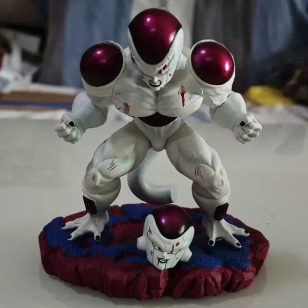 15CM Dragon Ball Series Full Power Frieza Action Figure Double Head & Detachable Tail Collectible - Image 2