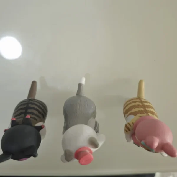 6pcs Sanrio Shark Cat Cosplay My Melody Kuromi Cinnamoroll Kitty Model Figurine Toy - Image 10
