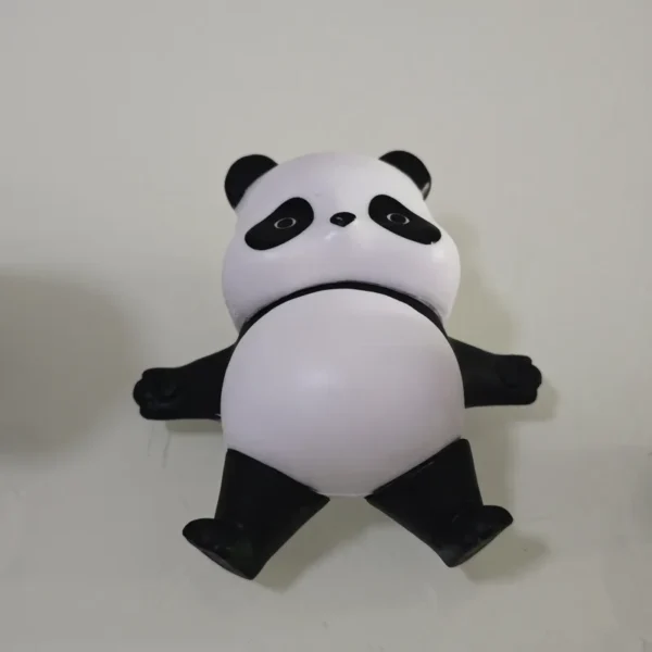 8PCS Cute Panda Motion Cartoon Panda Figures Car Dashboard Ornaments Model Toys - Image 9