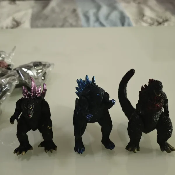 6PCS Godzilla Dinosaur Monster Action Figures Cake Topper Model Toy Set - Image 2