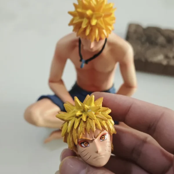 Naruto Shippuden Sitting Sage Naruto vs Pain Resonance Series Action Figure Statue Model - Image 5