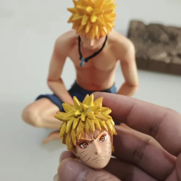 Naruto Shippuden Sitting Sage Naruto vs Pain Resonance Series Action Figure Statue Model - Image 4