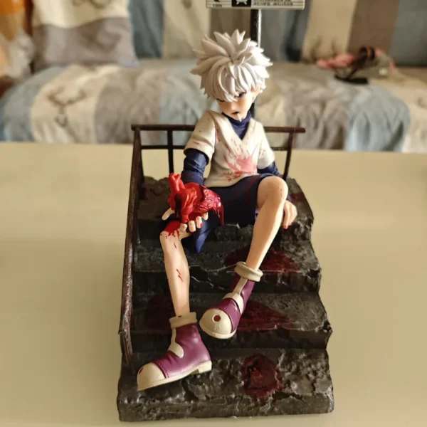 Hunter x Hunter Red Stone Heart Killua Figure Boxed Model - Image 5
