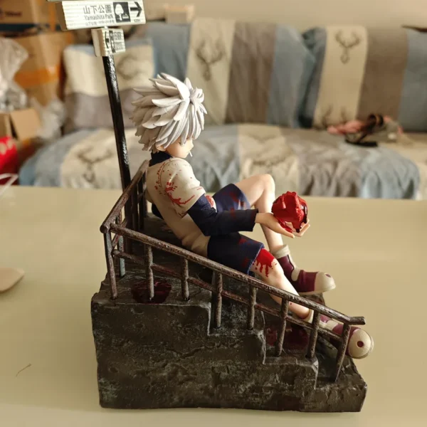 Hunter x Hunter Red Stone Heart Killua Figure Boxed Model - Image 6