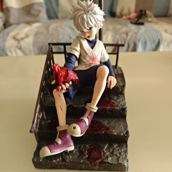 Hunter x Hunter Red Stone Heart Killua Figure Boxed Model - Image 7