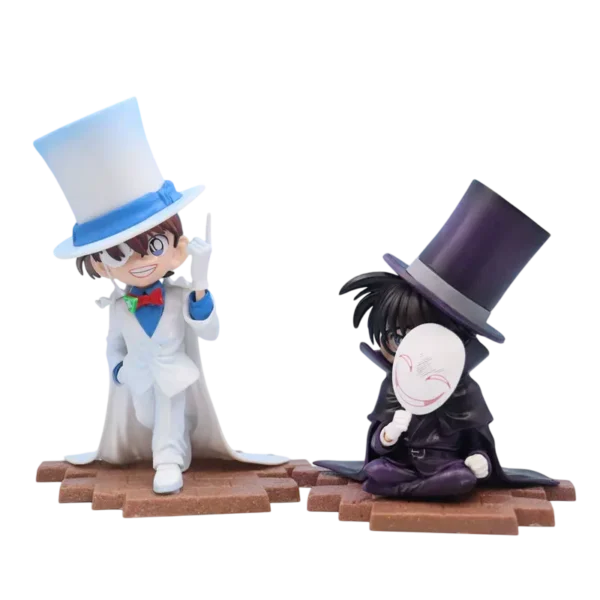 Kaito Kid Dark Baron Conan GK Resin Statue Collectible Anime Figure Model