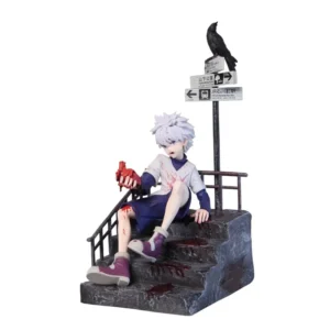 Hunter x Hunter Red Stone Heart Killua Figure Boxed Model
