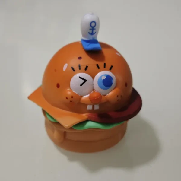 6PCS Spongebob Patrick Squidward Burger Figures Anime Toy Set - Image 8