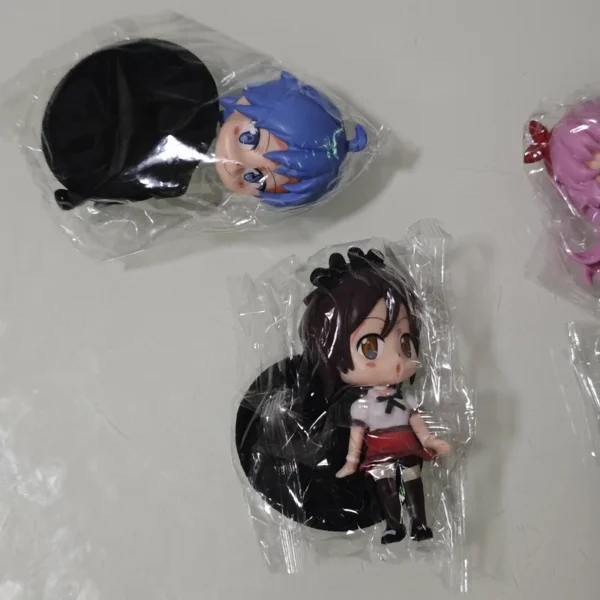 6pcs Q Version Hatsune Miku Figures Anime Gacha Capsule Toys Virtual Idol Stage Model Dolls Collectible - Image 4