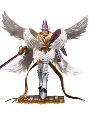 20.5CM Digimon Angewomon HolyAngemon Moon Temple Desktop Display Anime Collectible Figurine Model