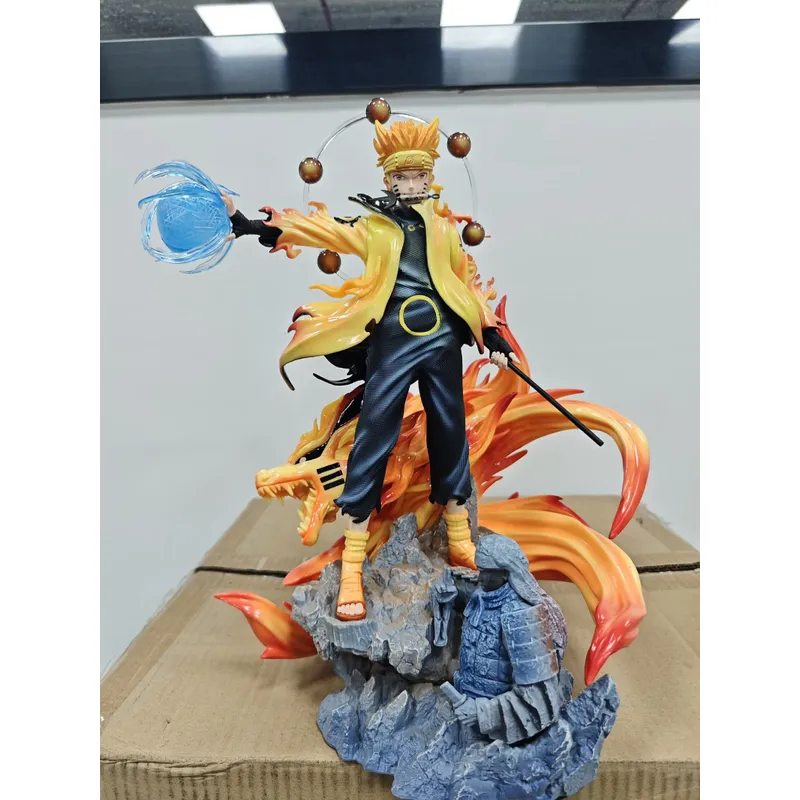 Naruto Uzumaki Six Paths Sage Mode Rasengan Standing Anime Figure - Image 4